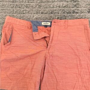 Flag & Anthem weathered red shorts